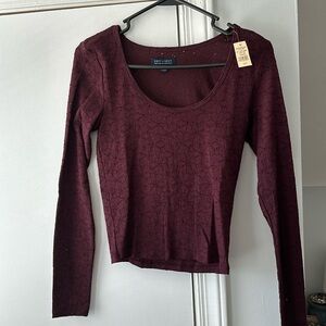 Long Sleeve Crop Top